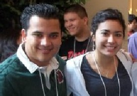 JoseLuis2 Jose Luis (left) and Sara Ramirez, a student at Arizona State