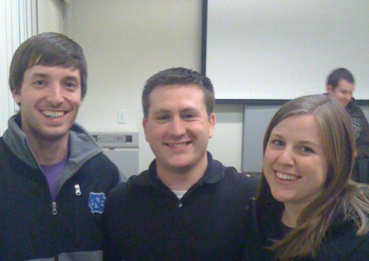 New Destino Staff Left-Right: Stephen Brown, Tyler Helfers, Christina Helfers