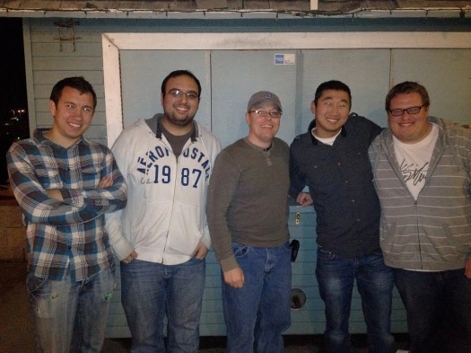 Aaron, Chris, Dave, JJ and Sam