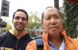 Nick (left) was awakened to a greater purpose in life after experiencing a brain tumor. With the help of Tony (right), Nick was introduced to a relationship with Christ.